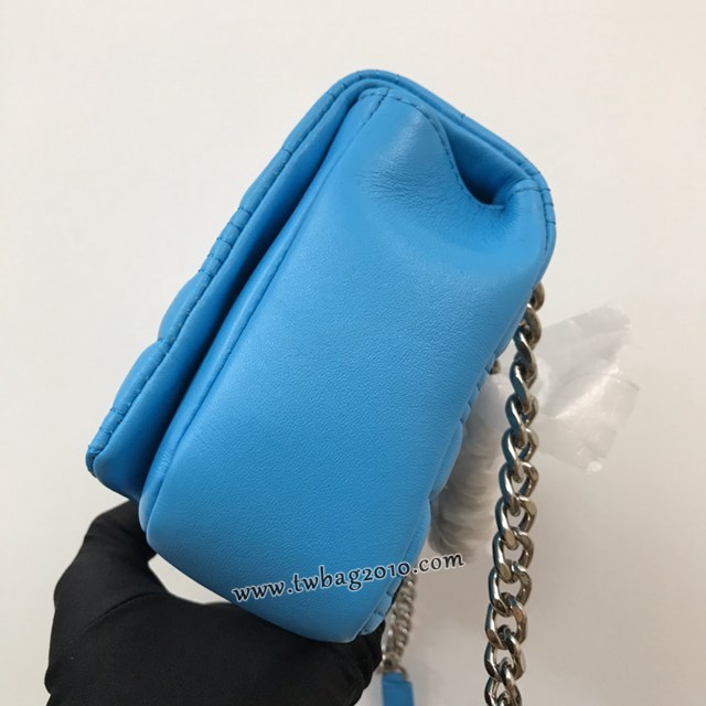 Burberry專門店新款羊皮小號TB蘿拉包 巴寶莉絎縫品牌格紋鏈條單肩挎背女包 yxb1534